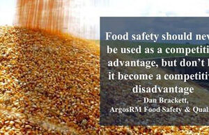 Food Safety Competitive Disadvantage