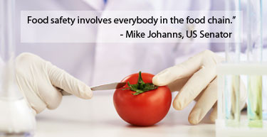 Food Safety Involves Everybody
